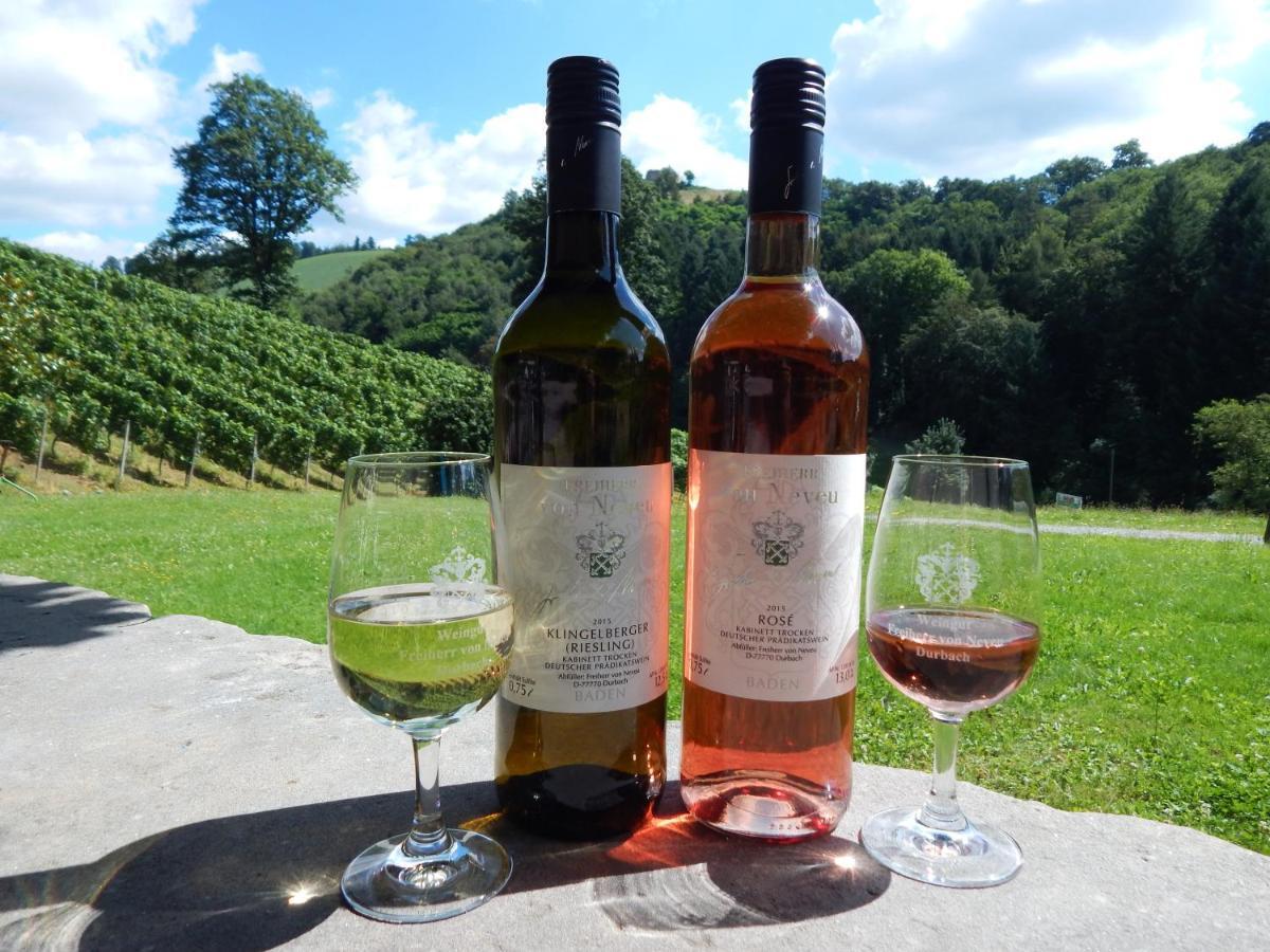 Wein Lodge Durbach - Gruppenhaus Weingut Neveu ภายนอก รูปภาพ